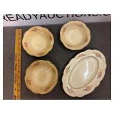 Vintage Homer Laughlin Eggshell Nautilus Bowls