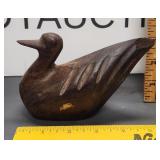 Vintage Hand Carved Ironwood Duck