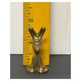 Vintage Brass Donkey