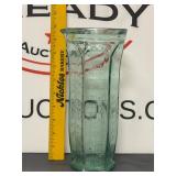 Vintage Green Glass Measuring Pitcher/Dosatore Jar