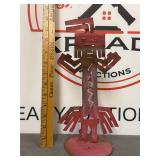 Vintage Tribal Metal Candle Holder