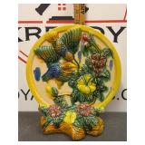 Majolica Earthenware Decorative 3D Plate