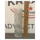 MCM Clear Cylindrical Vase