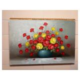 Original Canvas Oil Painting Signed