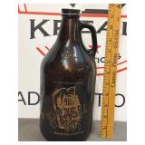 Amber Glass Growler 'Weasel Boy'