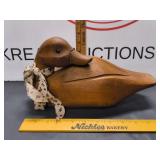 Vintage Wooden Duck