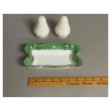 Vintage Shakers and Butter Dish