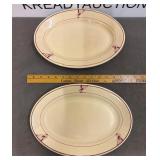 Wellsville China Plates