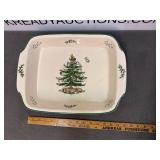 Vintage Spode Christmas Tree Baking Dish