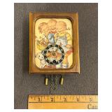 Vintage Hummel ARS Sacra Miniature Wall Clock
