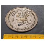 North American Hunting Club Belt Buckle