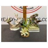 Porcelain Hummingbird Figures