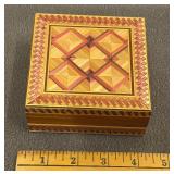 Vintage Inlaid Wooden Box