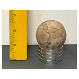Natural Ocean Jasper Sphere