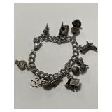 Sterling Charm Bracelet