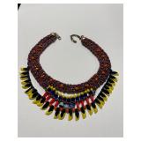 Braided Beaded Necklace