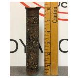 Vintage Brass Trench Art Vase