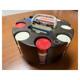 Plastic Poker Chip Carousel Caddy