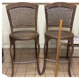 Woven Ratten Designed Stools