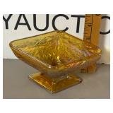 Vintage Indiana Carnival Glass Compote