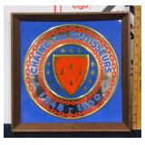 Vintage Chaine Des Rotisseurs Metal Wall Sign