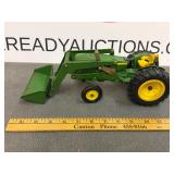 ERTL John Deere Metal Toy Tractor and Loader