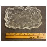 Vintage Hoya Crystal Tray
