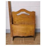 Wooden Magazine Rack