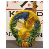 Majolica Earthenware Decorative 3D Plate