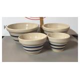 Vintage Roseville Nesting Bowls