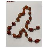 Carnelian Bead Necklace