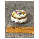 Vintage Porcelain Trinket Box