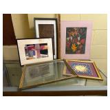 Frames with Wall Art