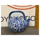 Chinese Blue and White Teapot