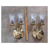 Double Candle Holders