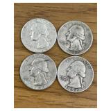 Silver Washington Quarters