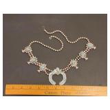 Vintage Faux Squash Blossom Necklace