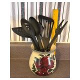 Utensil Set and Storage Crock