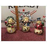Home Interiors Snowman Set