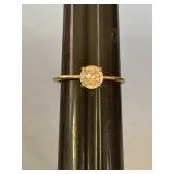 Size 9 14K Gold Ring
