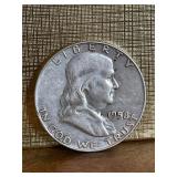 1958 Franklin Half Dollar