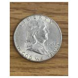 1961 Franklin Half Dollar