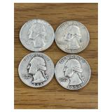 Silver Washington Quarters
