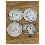 Silver Washington Quarters
