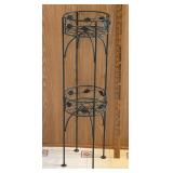 Two-Tier Metal Plant Stand