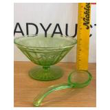Uranium Mayonnaise Bowl with Laddle
