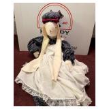 Vintage Primitive Hancrafted Rag Doll