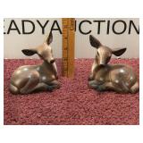 HOMCO Porcelain Spotted Fawns