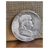 1954 Franklin Half Dollar