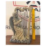Angel Wind Chimes with Harp